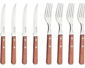 Set x6 cuchillos /6 tenedores tramontina dynamik