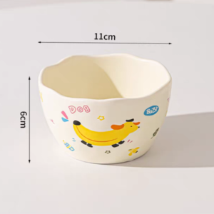 BOWL CERAMICA 4.5 PERRITO AMARILLO