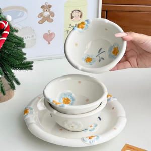 BOWL CERAMICA 5" FLOR
