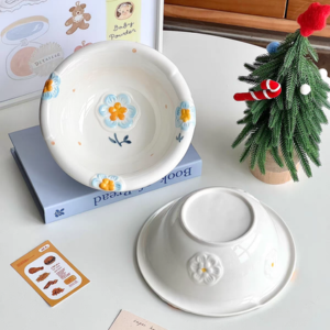 BOWL CERAMICA 8.75" FLOR