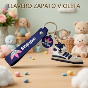 LLAVERO ZAPATO VIOLETA