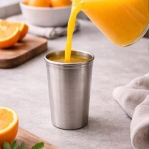 Vaso de acero 6.5x10
