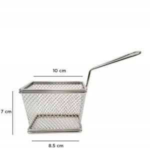 Canastita freidora rec 10x8
