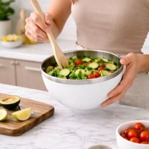 Bowl acero c/exterior color 19cm