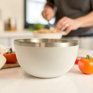 Bowl acero c/exterior color 23cm
