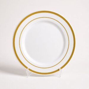 Plato playo semidescartable x10 26cm