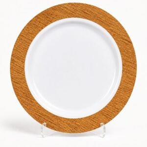 Plato playo semidescartable x10 26cm