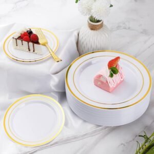 Platos postre semidescartable x10 18cm