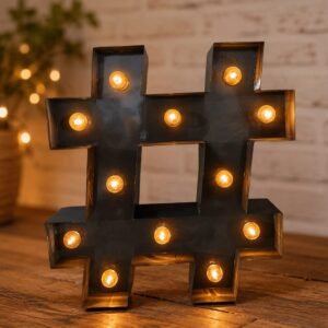 Numeral chapa 25x25