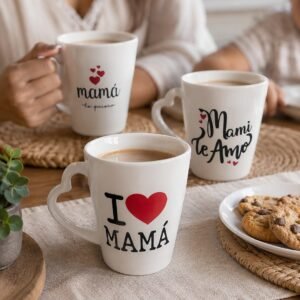 Taza asa corazon dia de la madre