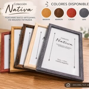 Porta madera nativo 10x15