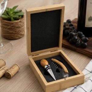 Set de vino en caja x2