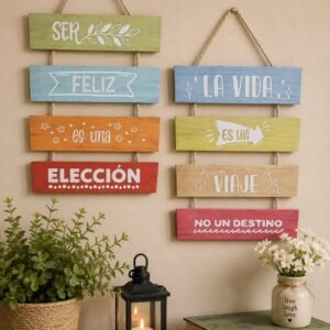 Colgante x4 frases