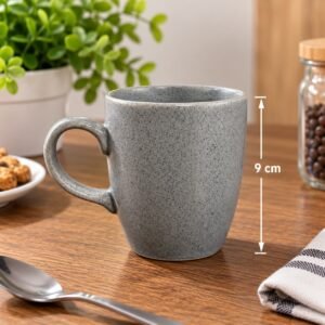 Jarro mug ceramica gris aston