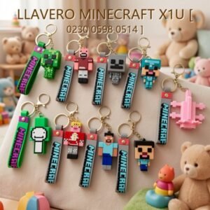 LLAVERO MINECRAFT X1U [ 0230 0598 0514 ]
