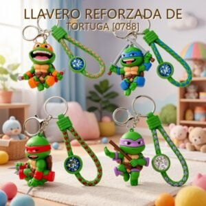 LLAVERO REFORZADA DE TORTUGA [0788] TG001-TG004