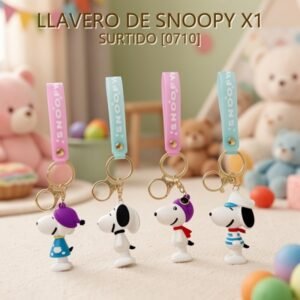 LLAVERO DE SNOOPY X1 SURTIDO [0710]