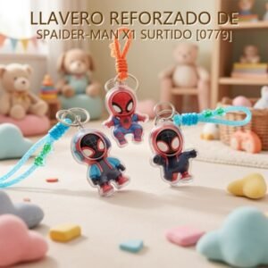LLAVERO REFORZADO DE SPAIDER-MAN X1 SURTIDO [0779]
