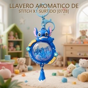 LLAVERO AROMATICO DE STITCH X1 SURTIDO [0728]