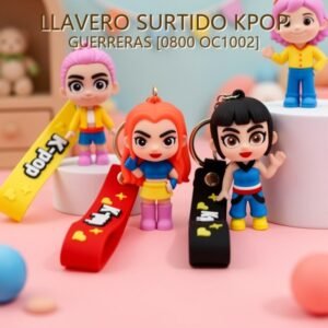 LLAVERO SURTIDO K POP GUERRERAS [0800 OC1002]