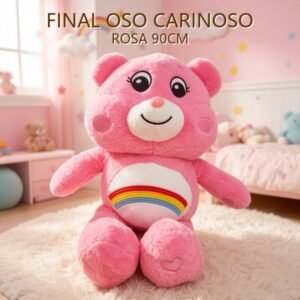 OSO CARINOSO ROSA 90CM