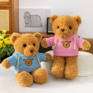 Oso teddy con buzo 30cm