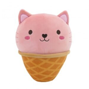 Peluche Forma De Alimentos 10" Cono De Helado