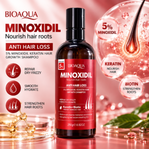 SHAMPOO CAPILAR CON MINOXIDIL 5% Y QUERATINA 250 G 703656