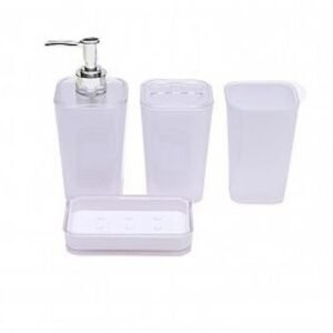 Set de baño acrilico 4pzas