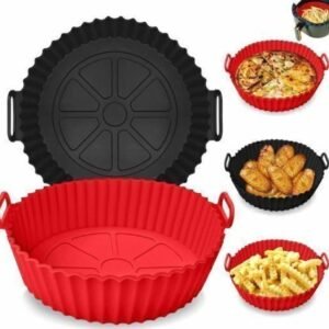 Molde de silicona redondo air fryer