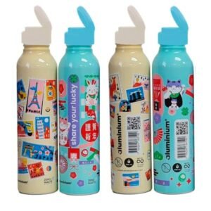 Botella estampada