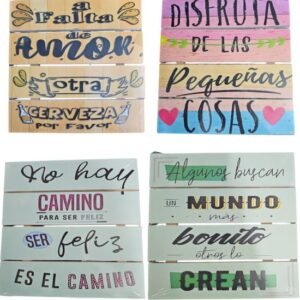 Frases 4 tablas 20x20