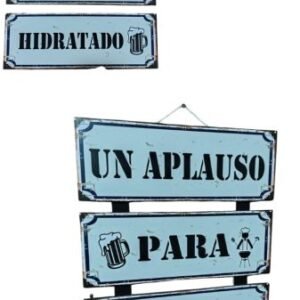Cartel x3 40x47 colgante