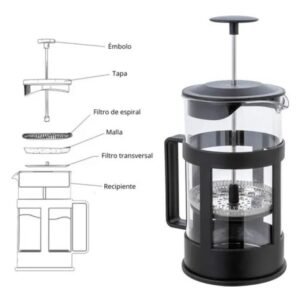 Cafetera embolo 350ml aston