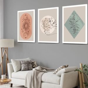 Cuadro placa decorativo x3 30x45
