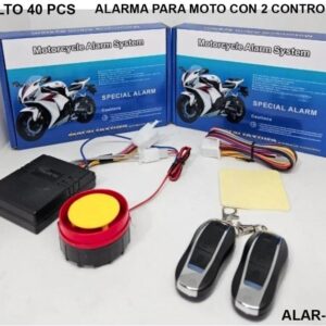 ALARMA PARA MOTO C 2 CONTROLES