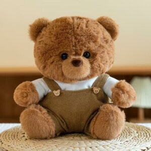 Oso con jardinero 35cm