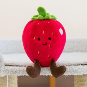 Frutilla con patitas