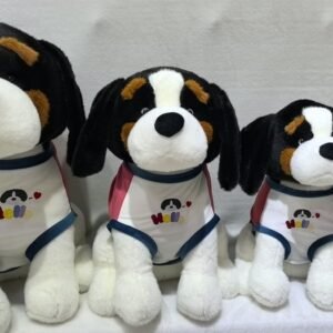 Perro boyero de Berna con ropa 30cm
