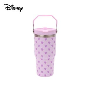 VASO TERMICO CON BOCA REBATIBLE 600 ML MINNIE MOUSE