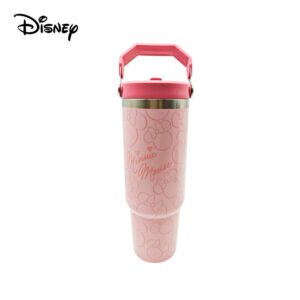 VASO TERMICO CON BOCA REBATIBLE 900 ML MINNIE MOUSE