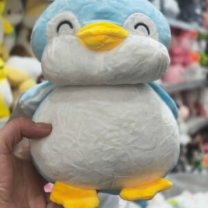 Pingüino 22cm celeste