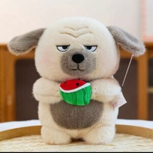 Perro gris 24cm