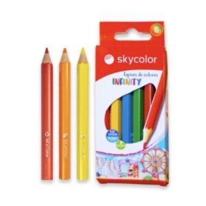 LAPIZ COLOR CORTO SIMBALL X6