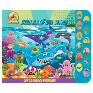 TESORO DE SONIDOS ANIMALES DEL MAR CON 12 SONIDOS DIFERENTES