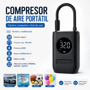 COMPRESOR PORTATIL 8644