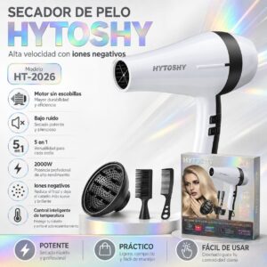 SECADOR DE PELO HYTOSHY HT-2026
