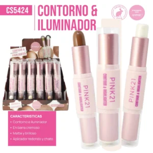 PINK 21 CONTORNO & ILUMINADOR CS5424