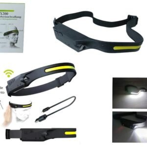 LINTERNA MINERA LED Y SENSOR DE MOVIMIENTO