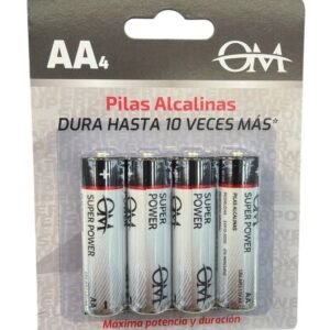 PILAS OM AA ALCALINA X4
